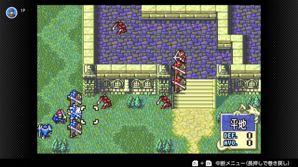 封印の剣　敵と１体ずつ戦うシーン