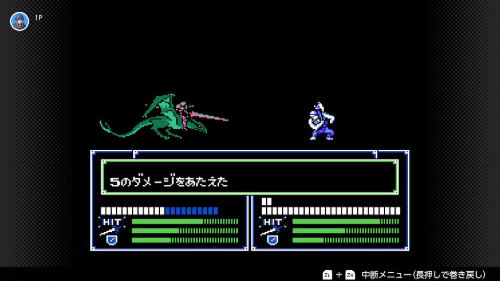 暗黒竜と光の剣　ダロスがドラゴンナイトに攻撃するシーン