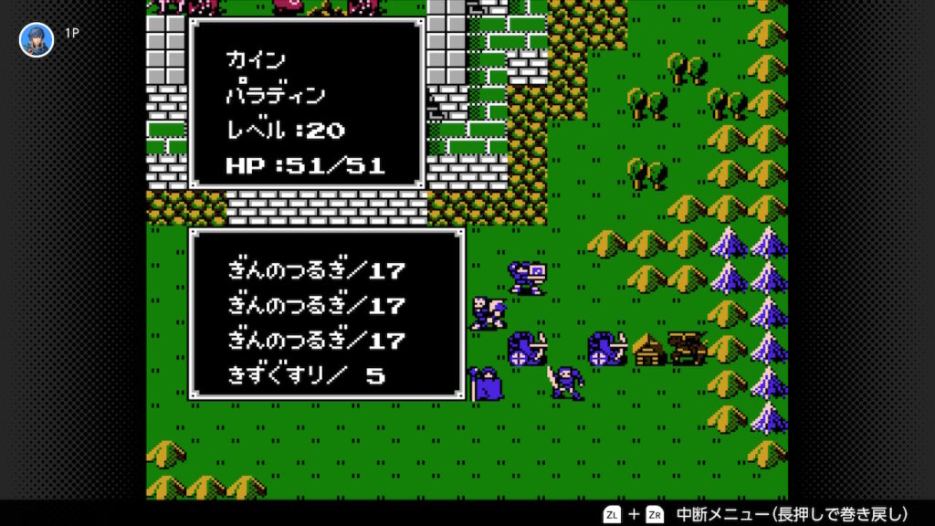 暗黒竜と光の剣　カインの持ち物